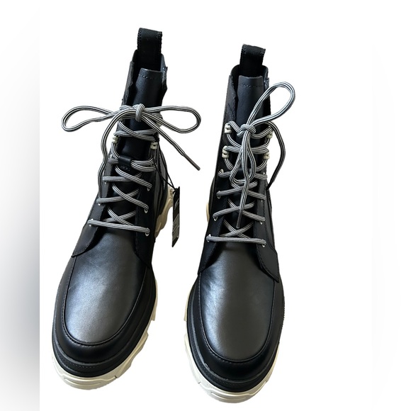 Sorel Women's Brex Lace Waterproof Boot Charcoal, Chalk US Size 9 - Picture 4 of 8